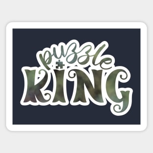 Puzzle King (Vintage) Sticker